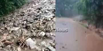 ಕೊಡಗಿನಲ್ಲಿ ರಕ್ಕಸ ಮಳೆಯ ಆರ್ಭಟ: ಕೊಚ್ಚಿ ಹೋದ ಬೆಟ್ಟ, ಕುಸಿದ ರಸ್ತೆಗಳು, ಬೆಚ್ಚಿದ ಜನತೆ