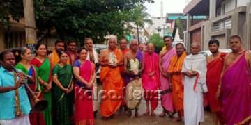 ಭದ್ರಾವತಿ: ಹಳೆ ನಗರ ಶ್ರೀ ರಾಘವೇಂದ್ರ ಸ್ವಾಮಿ ಮಠದಲ್ಲಿ ರಾಯರ ಆರಾಧನಾ ಮಹೋತ್ಸವ