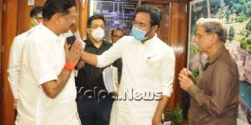 ಟ್ಯಾಗೋರ್ ಸಾಂಸ್ಕೃತಿಕ ಸಮುಚ್ಚಯ ನಿರ್ಮಾಣ ಕುರಿತು ಕೇಂದ್ರ ಸಚಿವರೊಂದಿಗೆ ಶಾಸಕ ಹಾಲಪ್ಪ ಚರ್ಚೆ