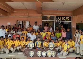 ಭದ್ರಾ ವಲಯ ಮಟ್ಟದ ಕ್ರೀಡಾಕೂಟದಲ್ಲಿ ವಿಶ್ವೇಶ್ವರಾಯ ಪ್ರೌಢಶಾಲಾ ವಿದ್ಯಾರ್ಥಿಗಳಿಗೆ ಪ್ರಶಸ್ತಿ: ಅಭಿನಂದನೆ