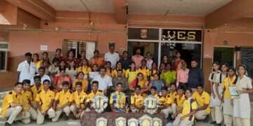 ಭದ್ರಾ ವಲಯ ಮಟ್ಟದ ಕ್ರೀಡಾಕೂಟದಲ್ಲಿ ವಿಶ್ವೇಶ್ವರಾಯ ಪ್ರೌಢಶಾಲಾ ವಿದ್ಯಾರ್ಥಿಗಳಿಗೆ ಪ್ರಶಸ್ತಿ: ಅಭಿನಂದನೆ