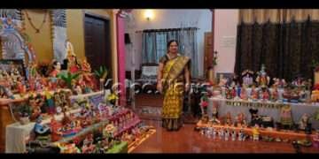 ಕಣ್ಮನ ಸೆಳೆಯುತ್ತಿದೆ ಚಂದ್ರಿಕಾ ಶ್ರೀಪಾದ್ ಮನೆಯ ನವರಾತ್ರಿ ಗೊಂಬೆ ಅಲಂಕಾರ