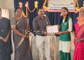 ವಿಜ್ಞಾನ ವಿಚಾರಗೋಷ್ಠಿ: ಭದ್ರಾವತಿ ನ್ಯೂಟೌನ್ ಸರ್ಕಾರಿ ಶಾಲೆ ವಿದ್ಯಾರ್ಥಿನಿ ವಿಭಾಗೀಯ ಮಟ್ಟಕ್ಕೆ ಆಯ್ಕೆ