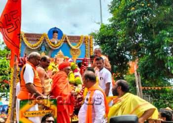 ಶಿವಮೊಗ್ಗ ಹಿಂದೂ ಮಹಾಸಭಾ ಗಣಪತಿ ರಾಜಬೀದಿ ಉತ್ಸವಕ್ಕೆ ಅದ್ದೂರಿ ಚಾಲನೆ