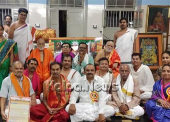 ಶ್ರೀ ಮಧ್ವಾಚಾರ್ಯರ ಜಯಂತಿ ಅಂಗವಾಗಿ ಬೆಂಗಳೂರಿನಲ್ಲಿ ಶೋಭಾ ಯಾತ್ರೆ ಯಶಸ್ವಿ