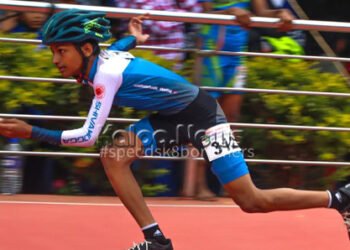 ರಾಷ್ಟೀಯ ಸ್ಕೇಟಿಂಗ್ ಪಂದ್ಯ: ಶಿವಮೊಗ್ಗ ನ್ಯೂ ಹಾಟ್ ವ್ಹೀಲ್ಸ್ ಸ್ಕೇಟಿಂಗ್ ವಿದ್ಯಾರ್ಥಿ ನಿಕುಂಜ್‌ಗೆ 2 ಚಿನ್ನ,1 ಬೆಳ್ಳಿ