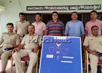 ಇಬ್ಬರು ಮನೆಗಳ್ಳರ ಬಂಧನ: ಆರೋಪಿಗಳಿಂದ ಚಿನ್ನಾಭರಣ ವಶಕ್ಕೆ