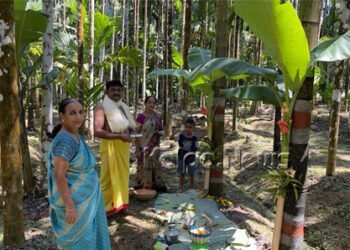 ಸೊರಬ: ಸಂಭ್ರಮ, ಸಡಗರದ ಭೂಮಿ ಹುಣ್ಣಿಮೆ ಸಂಪನ್ನ