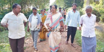 ಕಾರೆಹಳ್ಳಿ ಗ್ರಾಮದ ರಸ್ತೆಗಳ ದುರಸ್ತಿಗೆ ಕ್ರಮ: ಕಾಡಾ ಅಧ್ಯಕ್ಷೆ ಪವಿತ್ರಾ ರಾಮಯ್ಯ ಭರವಸೆ