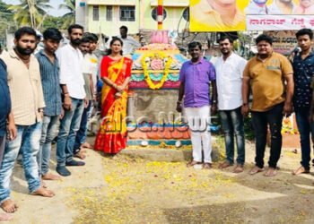 ಕನ್ನಡ ನಾಡು ನುಡಿಯ ರಕ್ಷಣೆಗಾಗಿ ಯುವಕರು ಪಣತೊಟ್ಟು ನಿಲ್ಲಬೇಕು: ರೇಖಾ ರಂಗನಾಥ್