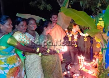 ಚಂದ್ರಗುತ್ತಿ: ಶ್ರದ್ಧಾ ಭಕ್ತಿಯ ತುಳಸಿ ವಿವಾಹ ಸಂಪನ್ನ