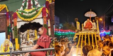 ಭದ್ರಾವತಿಯಲ್ಲಿ ವಿಧುಶೇಖರ ಶ್ರೀಗಳ ಸಮ್ಮುಖದಲ್ಲಿ ಲಲಿತಾ ಹೋಮ ಸಂಪನ್ನ