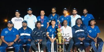 ಅಂತರ್ ಜಿಲ್ಲಾಮಟ್ಟದ ಪತ್ರಕರ್ತರ ಕ್ರಿಕೆಟ್ ಪಂದ್ಯಾವಳಿ: ಶಿವಮೊಗ್ಗ ತಂಡಕ್ಕೆ ಗೆಲುವು