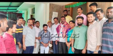 ರಾಜು ಮೇಸ್ತ್ರಿ ಬೇಸೂರು ಅವರಿಗೆ ಶಾಸಕ ಹಾಲಪ್ಪ ಅಭಿನಂದನೆ