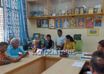 ಕುವೆಂಪು ವಿವಿ ಕಾಲೇಜುಗಳಿಗೆ ಕುಲಸಚಿವೆ ಅನುರಾಧ ಭೇಟಿ, ಕುಂದು ಕೊರತೆಗಳ ಪರಿಶೀಲನೆ