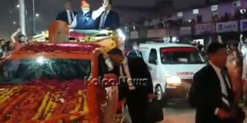 ವಾಹ್! ಬಿಗಿ ಭದ್ರತಾ ಪ್ರೋಟೋಕಾಲ್ ಮೀರಿ ಆ್ಯಂಬುಲೆನ್ಸ್’ಗೆ ದಾರಿ ಕೊಟ್ಟ ಪ್ರಧಾನಿ ಮೋದಿ