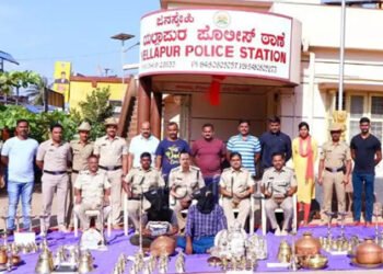 ದೇವಸ್ಥಾನಗಳಲ್ಲಿ ಬೀಗ ಒಡೆದು ಕಳ್ಳತನ ಮಾಡುತ್ತಿದ್ದ ಮೂವರ ಬಂಧನ