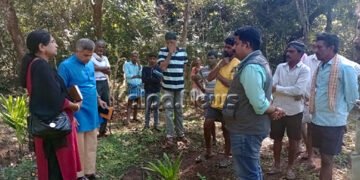 ಕೆಲ ಕಿಡಿಗೇಡಿಗಳಿಂದ ಅರಣ್ಯ ನಾಶ: ಹಲಸಿನಕೊಪ್ಪ ಗ್ರಾಮಸ್ಥರ ಆಕ್ರೋಶ
