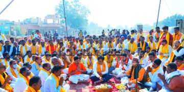 ಅಯೋಧ್ಯೆ ಶ್ರೀರಾಮ ಮಂದಿರಕ್ಕೆ ಬೆಳ್ಳಿ ಇಟ್ಟಿಗೆ, ರೇಷ್ಮೆ ಸೀರೆ, ಶಲ್ಯ ಸಮರ್ಪಣೆ