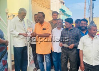 ಮೈಸೂರಿನಲ್ಲಿ ವಿಜಯ ಸಂಕಲ್ಪ ಯಾತ್ರೆ ಚುರುಕು: ಪಾಲಿಕೆ ಸದಸ್ಯ ರಾಮಪ್ರಸಾದ್ ಭಾಗಿ