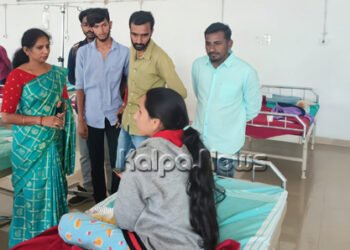 ಮೊರಾರ್ಜಿ ಹಾಸ್ಟೆಲ್ ವಿದ್ಯಾರ್ಥಿನಿಯರು ಅಸ್ವಸ್ಥ ಹಿನ್ನೆಲೆ ಮೆಗ್ಗಾನ್ಗೆ ರೇಖಾ ರಂಗನಾಥ್ ಭೇಟಿ