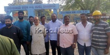 ವಿಐಎಸ್’ಎಲ್ ಮುಚ್ಚದಂತೆ ಚುರುಕುಗೊಂಡ ಹೋರಾಟ: ನಗರದಲ್ಲಿ ವ್ಯಾಪಕ ಬೆಂಬಲ