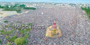 ಕೊಪ್ಪಳ ಗವಿಸಿದ್ದೇಶ್ವರ ಅದ್ಧೂರಿ ಜಾತ್ರಾ ಮುಹೋತ್ಸವ: 5 ಲಕ್ಷಕ್ಕೂ ಅಧಿಕ ಭಕ್ತರು ಭಾಗಿ