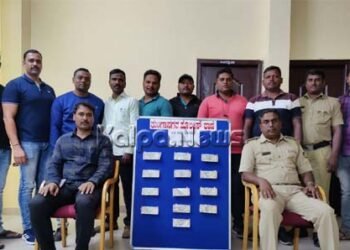 ಅಡಕೆ ವ್ಯಾಪಾರಿಗಳ ದರೋಡೆ ಹಿನ್ನೆಲೆ ಐವರ ಬಂಧನ