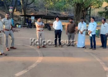 ಚಂದ್ರಗುತ್ತಿ ಶ್ರೀ ರೇಣುಕಾಂಬ ದೇವಿ ಜಾತ್ರಾ ಮಹೋತ್ಸವ ಹಿನ್ನೆಲೆ ಸ್ಥಳ ಪರಿಶೀಲನೆ