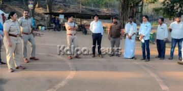 ಚಂದ್ರಗುತ್ತಿ ಶ್ರೀ ರೇಣುಕಾಂಬ ದೇವಿ ಜಾತ್ರಾ ಮಹೋತ್ಸವ ಹಿನ್ನೆಲೆ ಸ್ಥಳ ಪರಿಶೀಲನೆ