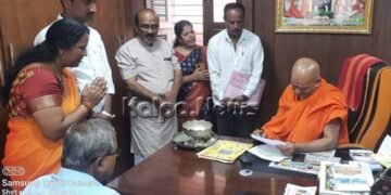 ವಿಐಎಸ್‌ಎಲ್ ಉಳಿಸಲು ಪ್ರಧಾನಿಯವರ ಮನವೊಲಿಸುವಂತೆ ಆದಿಚುಂಚನಗಿರಿ ಶ್ರೀಗಳಿಗೆ ಕಾರ್ಮಿಕರ ಮನವಿ