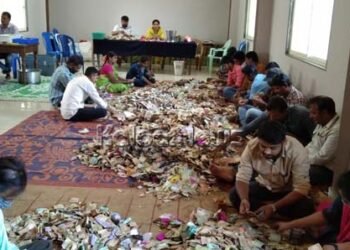 ಚಂದ್ರಗುತ್ತಿ ಶ್ರೀ ರೇಣುಕಾಂಬ ದೇವಸ್ಥಾನದಲ್ಲಿ ಸಂಗ್ರಹವಾದ ಕಾಣಿಕೆ ಹಣ ಎಷ್ಟು ಗೊತ್ತಾ?