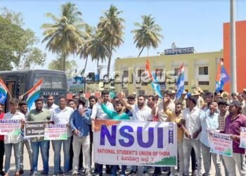 ಶಿವಮೊಗ್ಗದ ಇಂದಿನ ಸುದ್ಧಿಗಳು | ರಾಹುಲ್ ಗಾಂಧಿ ಸಂಸತ್ ಸದಸ್ಯತ್ವ ಅನರ್ಹ ಹಿನ್ನೆಲೆ: ಎನ್ಎಸ್ಯುಐ ಪ್ರತಿಭಟನೆ