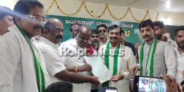 ಜೆಡಿಎಸ್ ಬಿ ಫಾರಂ ಪಡೆದ ಆಯನೂರು ಮಂಜುನಾಥ್: ಚುನಾವಣೆಗೆ ಸ್ಪರ್ಧೆ