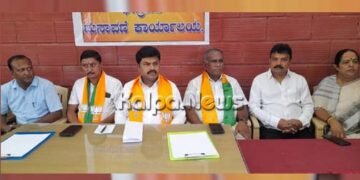 ಅಪಪ್ರಚಾರಕ್ಕೆ ಕಿವಿಗೊಡದೇ, ಅಭಿವೃದ್ಧಿ ಕೆಲಸ ತಿಳಿಸಿ ಬಿಜೆಪಿಯನ್ನು ಗೆಲ್ಲಿಸಿ: ಸಂಸದ ರಾಘವೇಂದ್ರ ಮನವಿ