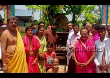 ಚಿತ್ರ ಪೂರ್ಣಿಮೆ ಪ್ರಯುಕ್ತ ಸುಣ್ಣದ ಹಳ್ಳಿಯಲ್ಲಿ ಪವಮಾನ ಹೋಮ, ರಥೋತ್ಸವ ಸಂಪನ್ನ