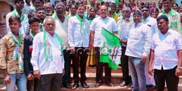 ಬಂಡೆಪ್ಪ ಕಾಶಂಪುರ ಸಮ್ಮುಖದಲ್ಲಿ ನೂರಾರು ಮಂದಿ ಜೆಡಿಎಸ್’ಗೆ ಸೇರ್ಪಡೆ