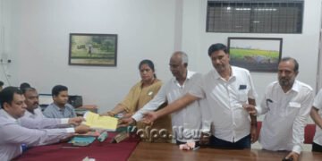 ಭದ್ರಾವತಿ ಜೆಡಿಎಸ್ ಅಭ್ಯರ್ಥಿ ಶಾರದ ಅಪ್ಪಾಜಿ ನಾಮಪತ್ರ ಸಲ್ಲಿಕೆ