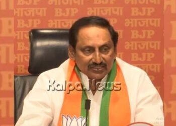 ಕಾಂಗ್ರೆಸ್ ತೊರೆದು ಬಿಜೆಪಿ ಸೇರಿದ ಅಖಂಡ ಆಂಧ್ರದ ಮಾಜಿ ಸಿಎಂ ಕಿರಣ್ ಕುಮಾರ್ ರೆಡ್ಡಿ