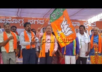 ಪ್ರತಿಯೊಬ್ಬ ಕಾರ್ಯಕರ್ತ ನಾನೇ ಚನ್ನಬಸಪ್ಪ ಎಂದು ಭಾವಿಸಿ ಮತಯಾಚಿಸಿ: ಡಿ.ಎಸ್. ಅರುಣ್