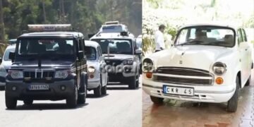 ಐಷಾರಾಮಿ ಕಾರು ಬಿಟ್ಟು ಯಡಿಯೂರಪ್ಪ, ವಿಜಯೇಂದ್ರ ಅಂಬಾಸಿಡರ್ ಕಾರಿನಲ್ಲಿ ತೆರಳಿದ್ದೇಕೆ?