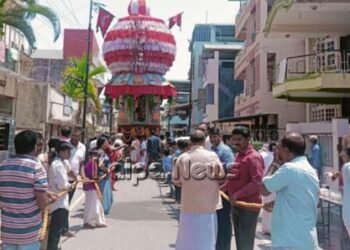 ಶಿವಮೊಗ್ಗದ ಇಂದಿನ ಸುದ್ಧಿ: ಅದ್ಧೂರಿಯ ಕೋಟೆ ಶ್ರೀ ಪಾರ್ವತಿ ಭೀಮೇಶ್ವರ ಸ್ವಾಮಿ ರಥೋತ್ಸವ