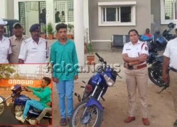 ಅಪಾಯಕಾರಿ ವ್ಹೀಲಿಂಗ್: ಯುವಕನನ್ನು ಪತ್ತೆ ಮಾಡಿ ದಂಡ ವಿಧಿಸಿದ ಪೊಲೀಸರು