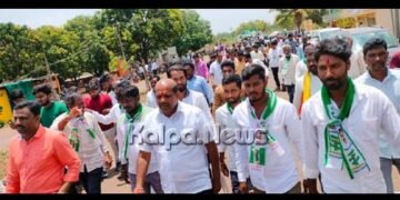 ಶಾಸಕ ಬಂಡೆಪ್ಪ ಖಾಶೆಂಪುರ್ ಮತಯಾಚನಾ ಯಾತ್ರೆಗೆ ಅದ್ಧೂರಿ ಸ್ವಾಗತ
