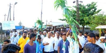 ಮತಯಾಚನಾ ಯಾತ್ರೆ: ಪ್ರತಿ ಹಳ್ಳಿಯಲ್ಲೂ ಬಂಡೆಪ್ಪ ಖಾಶೆಂಪುರ್‌ಗೆ ಅದ್ಧೂರಿ ಸ್ವಾಗತ