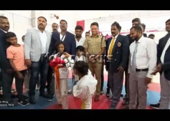 ಮಲೆನಾಡು ಓಪನ್ ಕರಾಟೆ ಪಂದ್ಯಾವಳಿಗೆ ಎಎಸ್‌ಪಿ ಅನಿಲ್ ಕುಮಾರ್ ಬೂಮರೆಡ್ಡಿ ಚಾಲನೆ