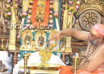 ಸುಬುಧೇಂದ್ರತೀರ್ಥ ಶ್ರೀಗಳಿಂದ ನರಸಿಂಹ ಜಯಂತಿ ಮಹಾಭಿಷೇಕ ಸಂಪನ್ನ
