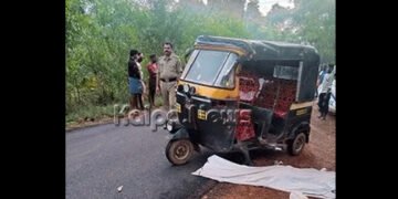 ಆಟೋ ಪಲ್ಟಿಯಾಗಿ ಚಾಲಕ ಸಾವು: ಇನ್ನೊಬ್ಬರಿಗೆ ಗಂಭೀರ ಗಾಯ