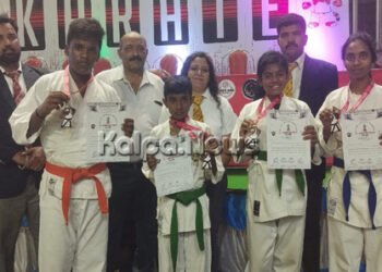 ಇಂಡೋ ನೇಪಾಳ ಕರಾಟೆ ಪಂದ್ಯಾವಳಿ: ಶಿವಮೊಗ್ಗದ ಕ್ರೀಡಾಪಟುಗಳಿಗೆ ಪದಕ