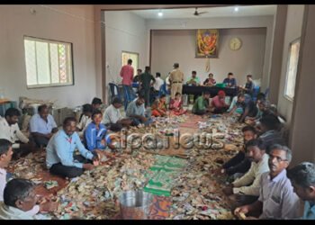 ಚಂದ್ರಗುತ್ತಿ ಶ್ರೀ ರೇಣುಕಾಂಬ ದೇವಸ್ಥಾನದ ಹುಂಡಿ ಹಣ ಏಣಿಕೆ: ಸಂಗ್ರಹವಾದ ಕಾಣಿಕೆ ಎಷ್ಟು? ಇಲ್ಲಿದೆ ಮಾಹಿತಿ